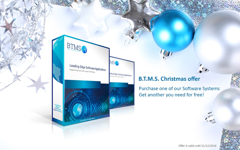 Christmas offer from BTMS