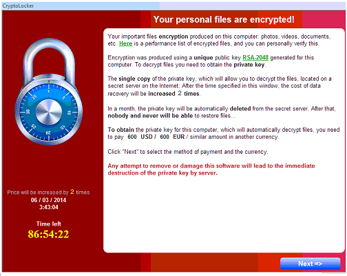 CryptoLocker - How to protect your data